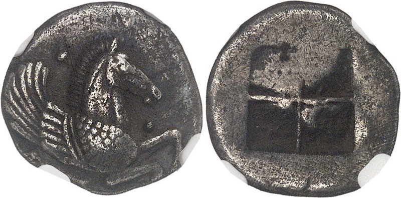 GRÈCE ANTIQUE
Macédoine, Therma ?. Tétrobole ND (520-500 av. J.-C.), Therma.NGC ...