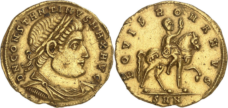 EMPIRE ROMAIN
Constantin Ier (307-337). Médaillon de 1 1/2 solidi 325, Nicomédie...
