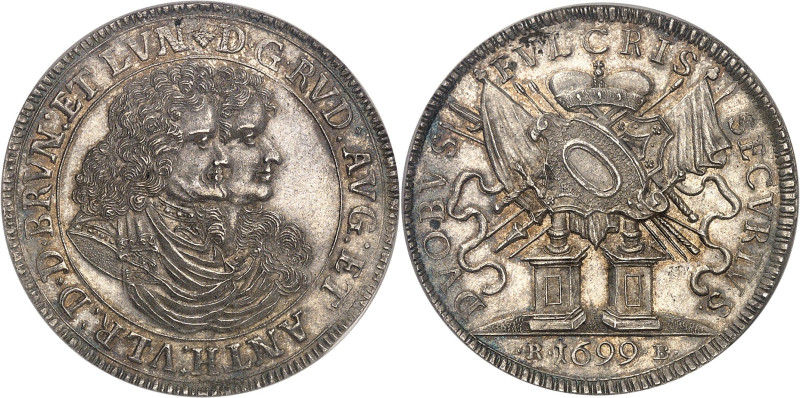 ALLEMAGNE
Brunswick-Wolfenbüttel, Rodolphe-Auguste et Anton-Ulrich (1685-1704). ...