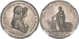 ALLEMAGNE
Prusse, Frédéric-Guillaume III (1797-1840). Médaille, retour à Berlin du Roi et de la Reine de Prusse, par D. F. Loos et A. Hoffmann 1809, B...