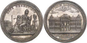 ALLEMAGNE
Saxe, Frédéric-Auguste III, prince-électeur (1763-1806). Médaille, le Palais japonais de Dresde, par C. J. Krüger le Jeune 1786, Dresde.NGC ...