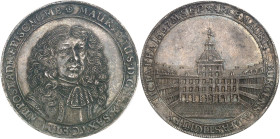 ALLEMAGNE
Saxe-Zeitz-Naumbourg, Maurice (1656-1681). Thaler 1667.NGC MS 63 (6632268-007).
Av. * MAURITIUS. D. G. DUX. SAX. I. C. ET. MONT. POST. ADM. ...