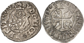 FRANCE / CAPÉTIENS
Louis XII (1498-1514). Hardi de Bretagne ND, Nantes.NGC AU 58 (6635775-034).
Av. (différent) LVDOVIC FR R BRITO: DVX. Le Roi debo...