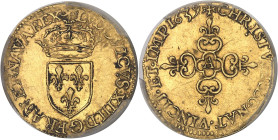 FRANCE / CAPÉTIENS
Louis XIII (1610-1643). Demi-écu d’or au soleil, 1er type, frappe au marteau 1639, A, Paris.PCGS Genuine Cleaned-AU Detail (4615292...