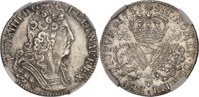 FRANCE / CAPÉTIENS
Louis XIV (1643-1715). Quart d’écu aux trois couronnes 1711, D, Lyon.NGC UNC DETAILS CLEANED (6633193-121).
Av. LVD. XIIII. D: G - ...
