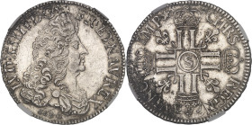 FRANCE / CAPÉTIENS
Louis XIV (1643-1715). Écu aux huit L, 1er type 1690, S, Reims.NGC AU DETAILS CLEANED (5790017-009).
Av. LVD. XIIII. D. G (différen...