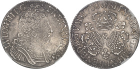 FRANCE / CAPÉTIENS
Louis XIV (1643-1715). Écu aux trois couronnes 1710/00, S, Reims.NGC AU 55 (6633192-033).
Av. LVD. XIIII. D: G - FR. ET. NAV. REX (...