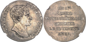 FRANCE
Consulat (1799-1804). Module de 5 francs, visite à la Monnaie de Paris AN XI (1803), Paris.NGC MS 63 (5789659-003).
Av. BONAPARTE PREMIER CONSU...