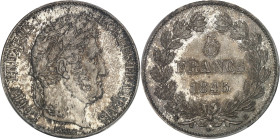 FRANCE
Louis-Philippe Ier (1830-1848). 5 francs, IIIe type Domard 1845, BB, Strasbourg.PCGS MS65 (42323310).
Av. LOUIS PHILIPPE I ROI DES FRANÇAIS. Tê...