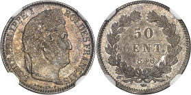 FRANCE
Louis-Philippe Ier (1830-1848). 50 centimes 1846, A, Paris.NGC MS 63 (6633192-016).
Av. LOUIS PHILIPPE I ROI DES FRANÇAIS. Tête laurée à droite...