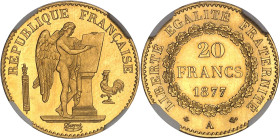 FRANCE
IIIe République (1870-1940). 20 francs Génie, Flan bruni (PROOF) 1877, A, Paris.NGC PROOF DETAILS CLEANED (6632278-001).
Av. RÉPUBLIQUE FRANÇAI...