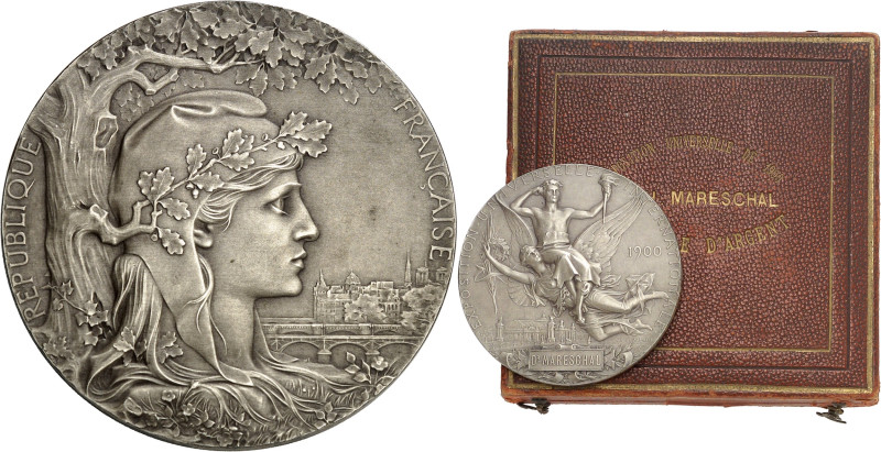 FRANCE
IIIe République (1870-1940). Médaille d’argent, Exposition Universelle de...