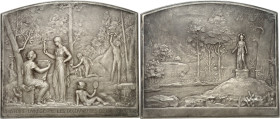 FRANCE
IIIe République (1870-1940). Médaille, l’Histoire enregistre les découvertes de l’Archéologie par Alphonse Lechevrel, SAMF n° 10 1904, Paris.
A...