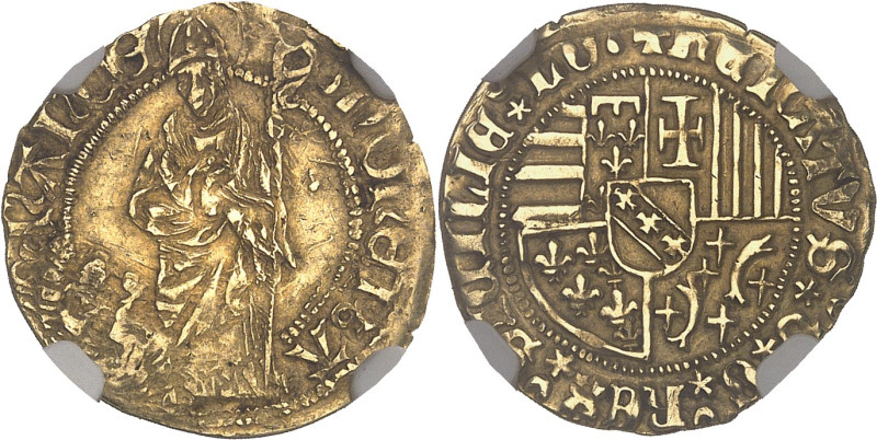 FRANCE / FÉODALES
Lorraine (duché de), René II (1473-1508). Demi-florin ND (1505...