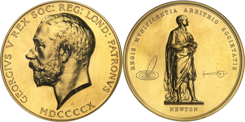 GRANDE-BRETAGNE
Georges V (1910-1936). Médaille d’Or, Prix de la Société Royale ...