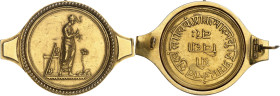 INDES BRITANNIQUES
Georges III (1760-1820). Médaille d’Or, prix en sanscrit du collège de la Honourable East India Company d’Haileybury, par C. H. Küc...