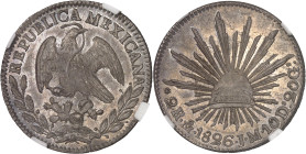 MEXIQUE
République du Mexique (1821-1917). 2 réaux 1826 JM, M°, Mexico.NGC MS 65 (6475663-011).
Av. REPUBLICA MEXICANA. Sur une couronne formée de deu...