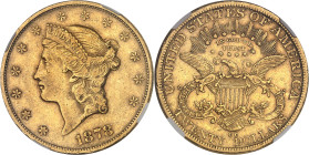 USA
République fédérale des États-Unis d’Amérique (1776-à nos jours). 20 dollars Liberty 1878, CC, Carson City.NGC AU 50 (6633789-002).
Av. Dans une b...