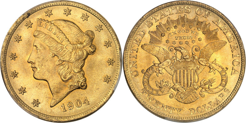 USA
République fédérale des États-Unis d’Amérique (1776-à nos jours). 20 dollars...