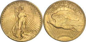 USA
République fédérale des États-Unis d’Amérique (1776-à nos jours). 20 dollars Saint-Gaudens, avec devise 1924, Philadelphie.PCGS MS66 (45080420).
A...