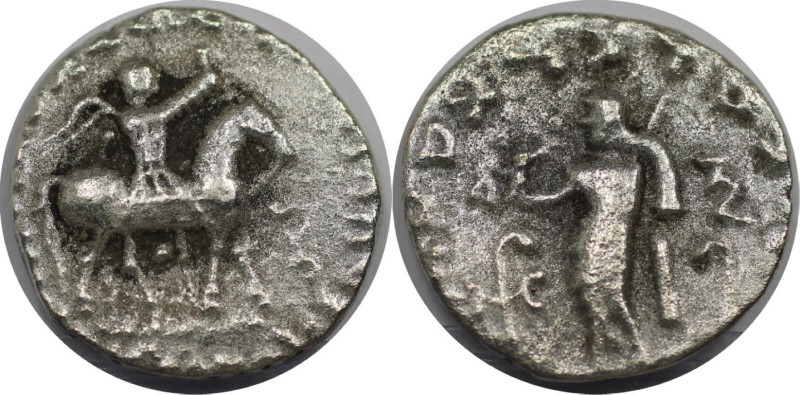 Griechische Münzen, INDO - SKYTHEN. Azes I/II, ca. 35-12 v. Chr. Drachmen. Vs.: ...