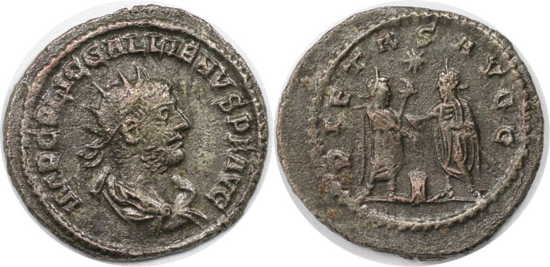 Römische Münzen, MÜNZEN DER RÖMISCHEN KAISERZEIT. Gallienus (253-268 n. Chr). An...