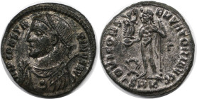 Römische Münzen, MÜNZEN DER RÖMISCHEN KAISERZEIT. Constantinus I. (307-337 n. Chr). Ae 4, 317-320 n. Chr., Cyzicus. (2,92 g. 18.5 mm) Vs.: IMP CONSTAN...