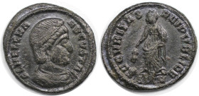 Römische Münzen, MÜNZEN DER RÖMISCHEN KAISERZEIT. Helena, Augusta (324-328/30 n. Chr). Follis 324-325 n. Chr., Sirmium. (3.05 g. 19 mm) Vs.: FL HELENA...
