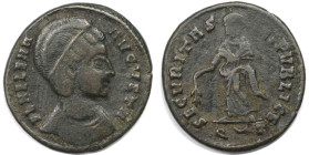 Römische Münzen, MÜNZEN DER RÖMISCHEN KAISERZEIT. Helena (Mutter Constantins des Grossen) 335-338 n. Chr. Reduzierter Follis (Ticinum) 326 n. Chr. (2....