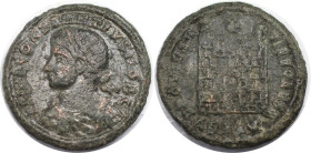 Römische Münzen, MÜNZEN DER RÖMISCHEN KAISERZEIT. Constantius II. (337-361 n. Chr). Follis (2,71 g. 19 mm). Vs.: FL IVL CONSTANTIVS NOB C, Büst n. l. ...