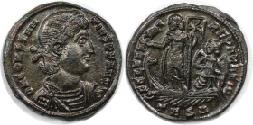 Römische Münzen, MÜNZEN DER RÖMISCHEN KAISERZEIT. Constantius II. (337-361 n. Chr). Centenionalis 348-350 n. Chr., Thessalonica. (6.02 g. 23 mm) Vs.: ...