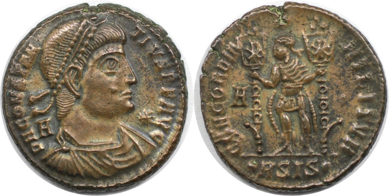 Römische Münzen, MÜNZEN DER RÖMISCHEN KAISERZEIT. Constantius II. (337-361 n. Ch...