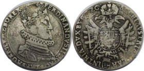 RDR – Habsburg – Österreich, RÖMISCH-DEUTSCHES REICH. Ferdinand II. (1619-1637). Taler 1621, Klagenfurt. Silber. 28,03 g. Dav. 3121. Schön-sehr schön....