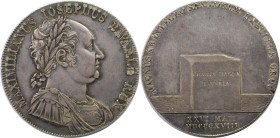 Altdeutsche Münzen und Medaillen, BAYERN / BAVARIA. Maximilian I. Joseph (1806-1825). Konv.-Taler 1818. Verfassung. Silber. 27,76 g. Dav. 553, AKS 59,...