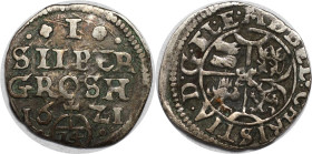 Altdeutsche Münzen und Medaillen, BRAUNSCHWEIG - LÜNEBURG - CELLE. Christian von Minden (1611-1633). Silbergroschen 1621. Silber. KM 35. Sehr schön. S...