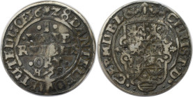 Altdeutsche Münzen und Medaillen, BRAUNSCHWEIG - LÜNEBURG - CELLE. Christian von Minden (1611-1633). 1/2 Reichsort (1/8 Taler) 1628 HS. Silber. 3,42 g...