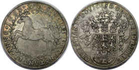 Altdeutsche Münzen und Medaillen, BRAUNSCHWEIG - LÜNEBURG - CELLE. Christian Ludwig. Reichstaler 1662, Clausthal. Silber. 28,25 g. Dav. 6521, Welter 1...
