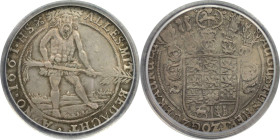 Altdeutsche Münzen und Medaillen, BRAUNSCHWEIG - WOLFENBÜTTEL. August der Jüngere (1635-1666). Taler 1661 HS, Zellerfeld. "Hausknechtstaler". Silber. ...