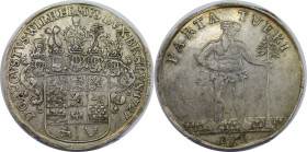 Altdeutsche Münzen und Medaillen, BRAUNSCHWEIG - WOLFENBÜTTEL. August Wilhelm. Reichstaler 1727, Zellerfeld. Silber. 29,17 g. Dav. 2126, Welter 2376. ...