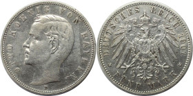 Deutsche Münzen und Medaillen ab 1871, REICHSSILBERMÜNZEN, Bayern, Otto (1886-1913). 5 Mark 1901 D. Silber. Jaeger 46. Sehr schön-vorzüglich
