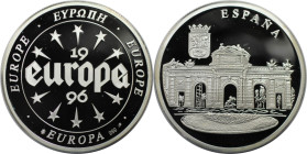 Europäische Münzen und Medaillen, Spanien / Spain. Medaille 1996, Silber. Polierte Platte