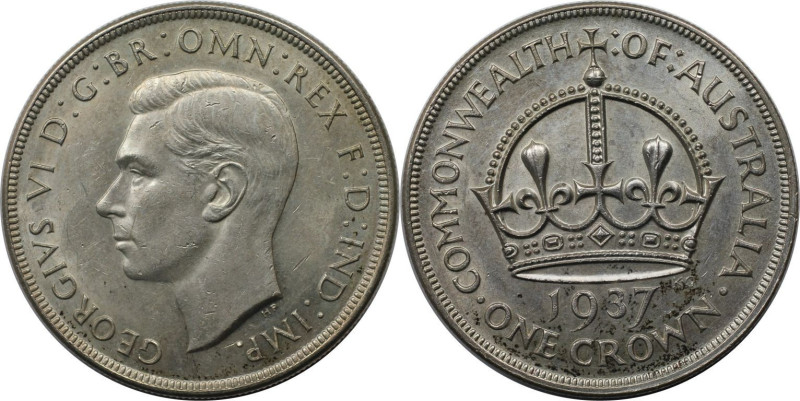 Weltmünzen und Medaillen, Australien / Australia. George VI. (1895-1952). Krönun...