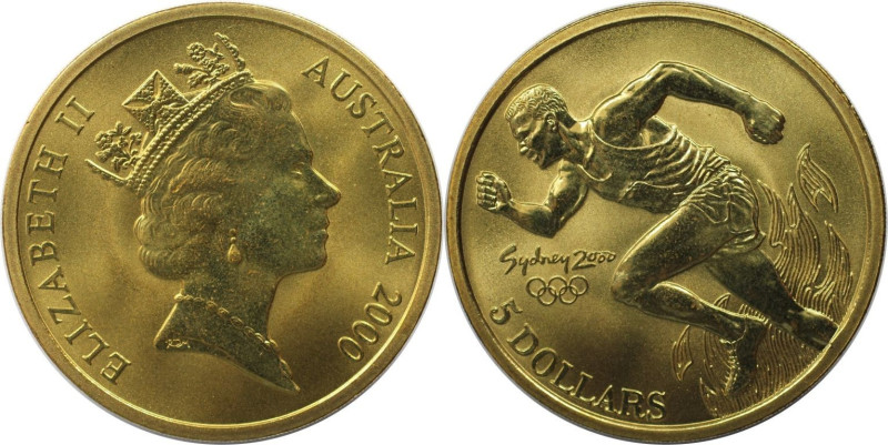 Weltmünzen und Medaillen, Australien / Australia. Sydney 2000 Olympics - Leichta...