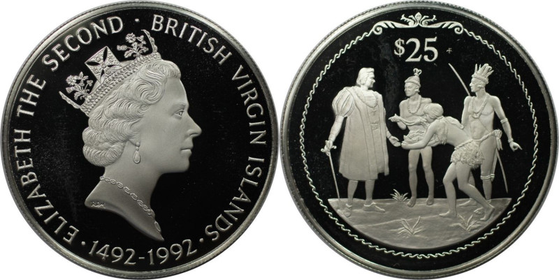 Weltmünzen und Medaillen, Britische Jungferninseln / British Virgin Islands. Ent...