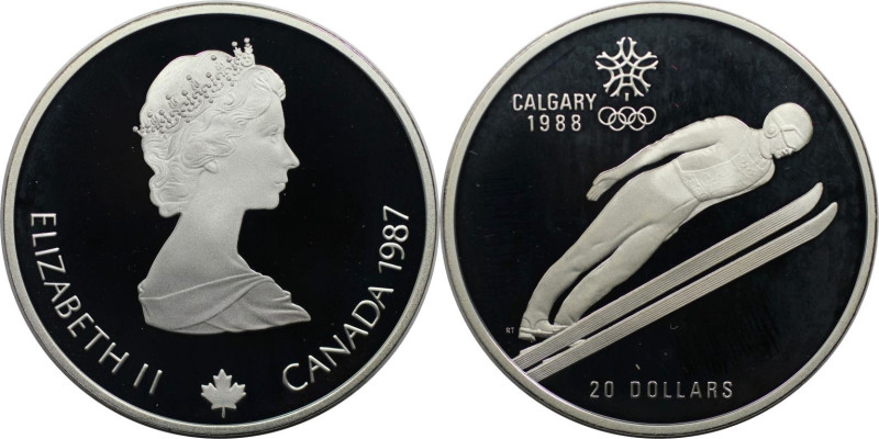 Weltmünzen und Medaillen, Kanada / Canada. XV. Olympische Winterspiele, Calgary ...