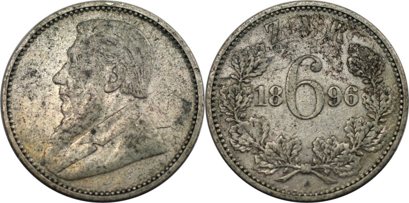 Weltmünzen und Medaillen, Südafrika / South Africa. Paul Krüger (1857-1902). 6 P...