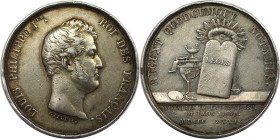 Medaillen und Jetons, Gedenkmedaillen. Frankreich / France. Louis Philippe I. Medaille 1831. Vs.: LOUIS PHILIPPE IER ROI DES FRANCAIS, Kopf r. Signatu...