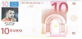 Banknoten, Fantasy Spielgeld / Fantasy play money. Serie Fußballhelden. 10 Euro ND. Unc