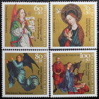 Briefmarken / Postmarken, Deutschland / Germany. BRD. Deutsche Bundespost. Weihnachten 1991. Lot von 4 Stück. L1578-1581. **