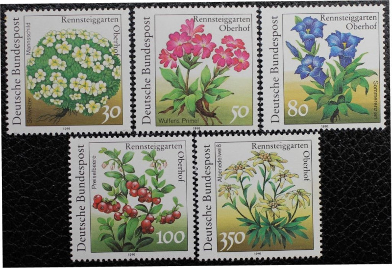 Briefmarken / Postmarken, Deutschland / Germany. BRD. Deutsche Bundespost. Renns...